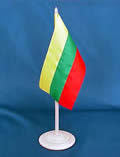 Small Lithuanian flag.