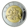 5 Lithuanian litas coin (issued 1998, 1999)
