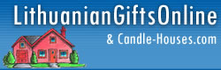 Lithuanian Gifts and Candle Holder Houses